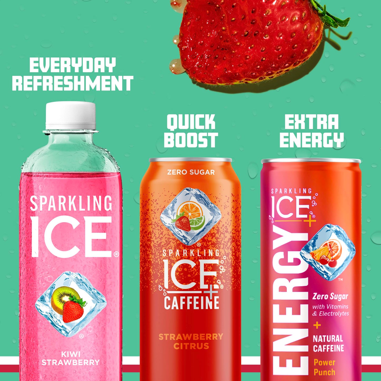 Sparkling Ice, Black Raspberry Sparkling Water, Zero Sugar Flavored Water, with Vitamins and Antioxidants, Low Calorie Beverage, 17 fl oz Bottles (Pack of 12) - Nirvana Guru