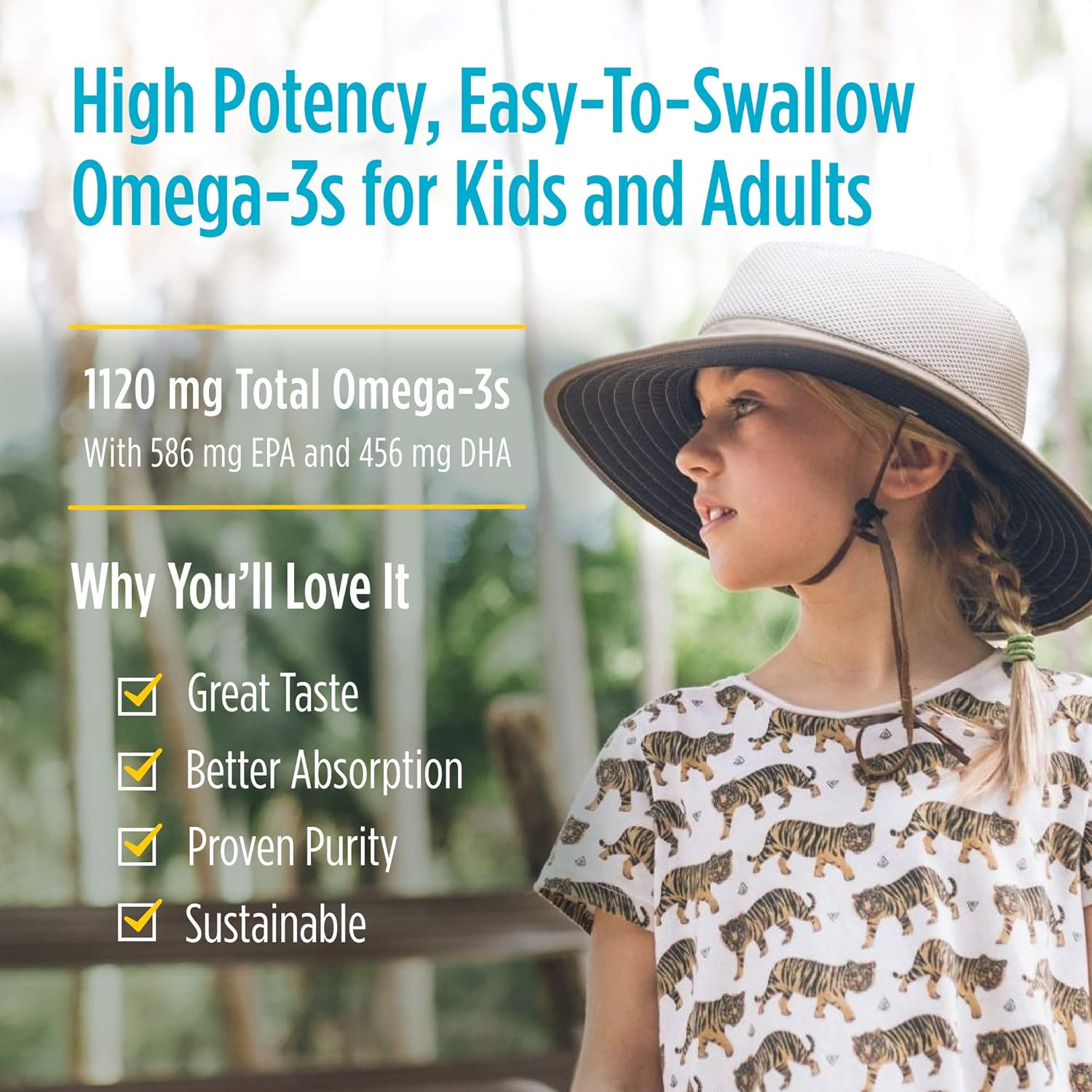 Nordic Naturals ProOmega 2000 Jr., Strawberry Flavor - 60 Soft Gels - 1120 mg Omega-3 - Ultra Potent Fish Oil - EPA & DHA - Promotes Brain, Heart, & Immune Health - Non-GMO - 30 Servings - Nirvana Guru