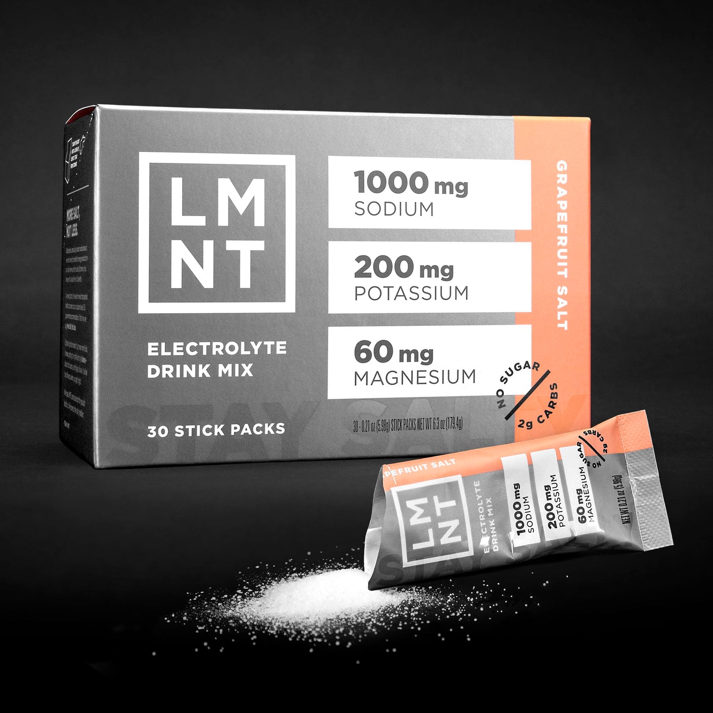 LMNT Zero Sugar Electrolytes - Watermelon Salt | Drink Mix | 30-Count