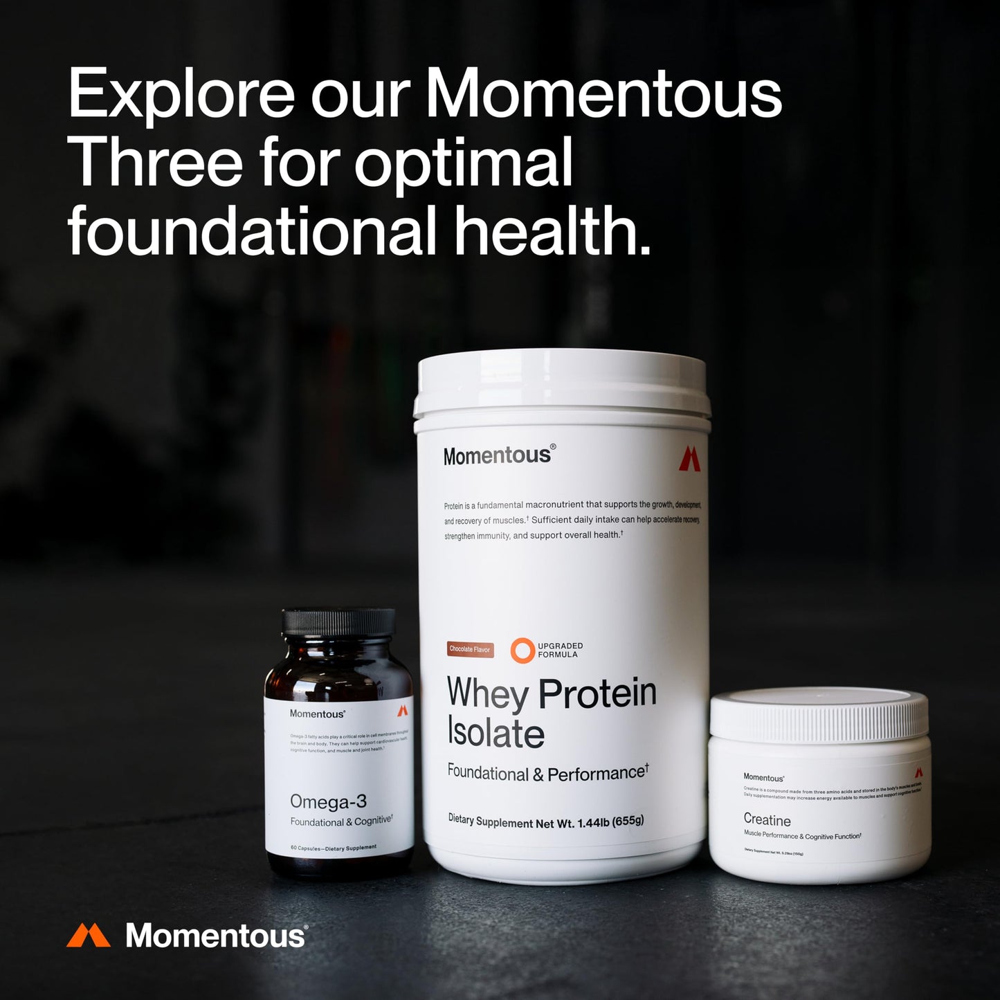 Momentous Creatine Monohydrate Powder - Creapure® Creatine Powder Supports Strength, Lean Muscle, & Recovery for Men & Women - 5 g per Serving - 90 Servings Nirvana Guru