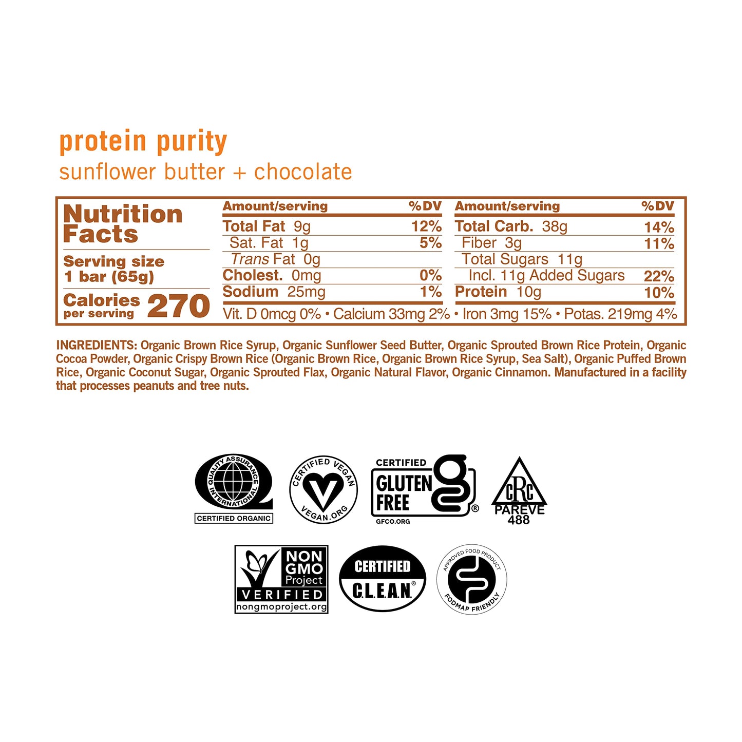 Gomacro, Nutrition Bar Oatmeal Chocolate Chip Organic 12 Count, 2.3 Ounce