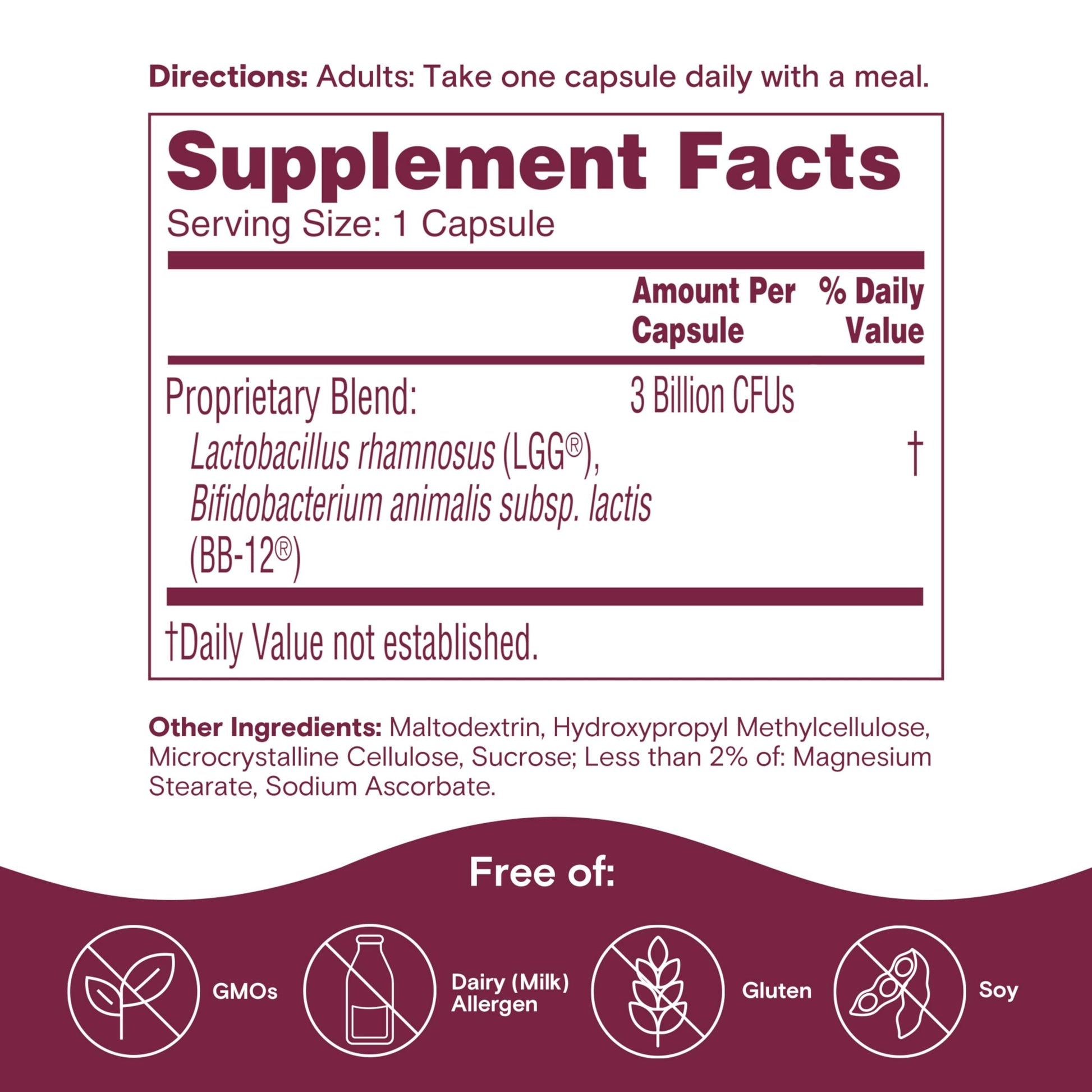 Phillips' Colon Health Daily Probiotic Capsules, 4-in-1 Symptom Defense to help defend against Occasional Gas, Bloating, Constipation, and Diarrhea, Daily Supplement, 60 Count - Nirvana Guru