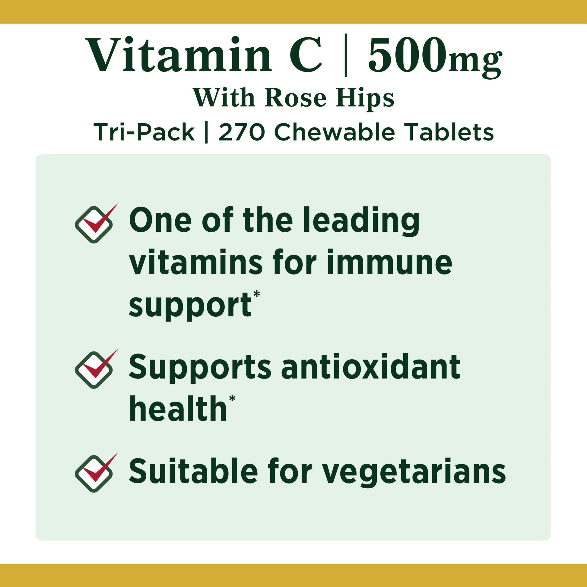 Nature's Bounty Vitamin C, Supports a Healthy Immune System, Vitamin Supplement, 500mg, 250 Tablets Nirvana Guru