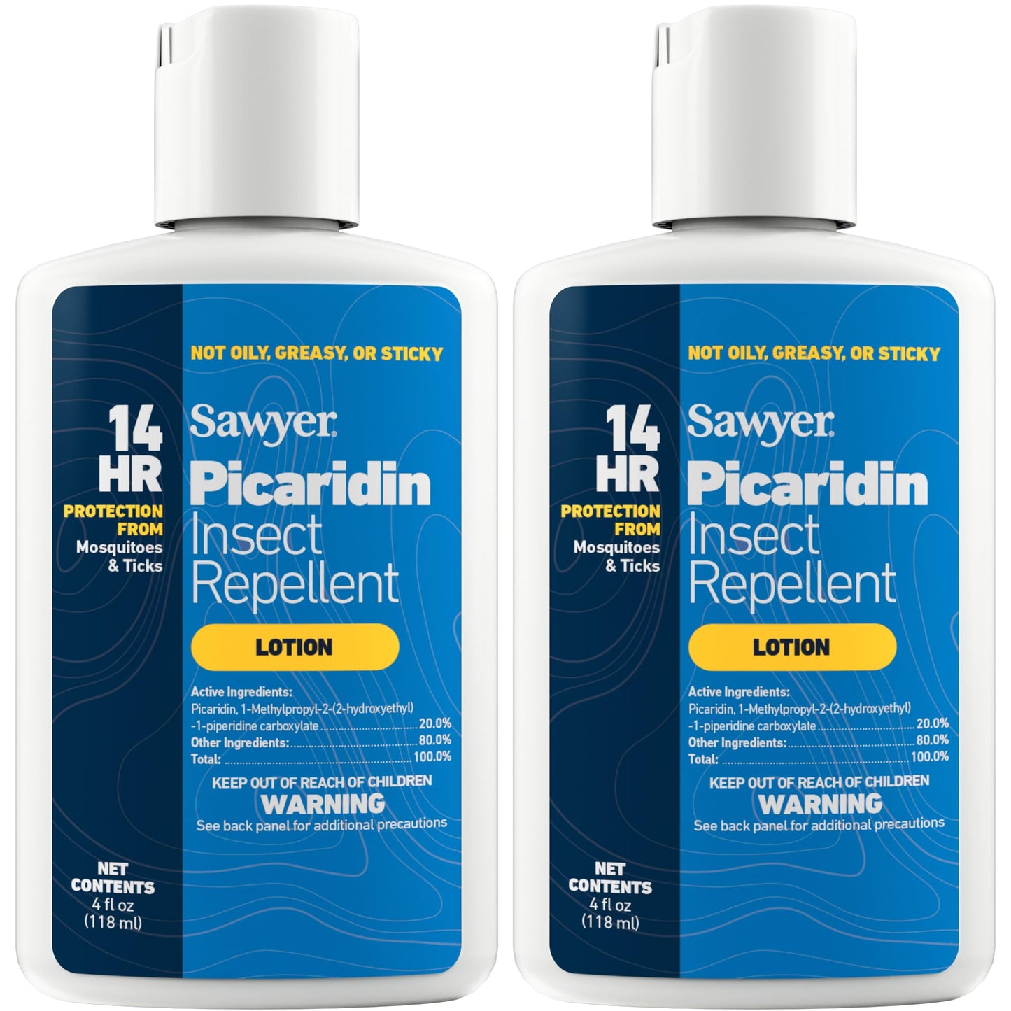 Sawyer Products SP564 Premium Insect Repellent with 20% Picaridin, Lotion, 4-Ounce