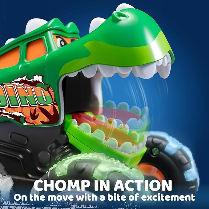 JOYIN 3 Pack Monster Truck Toy - Motion Activated Light-Up Cars for Toddlers - Monster Treads Lightning Wheels - Baby Toy Trucks - Press & Go Cars for Kids Boys Birthday Gifts for Christmas nirvanaguru