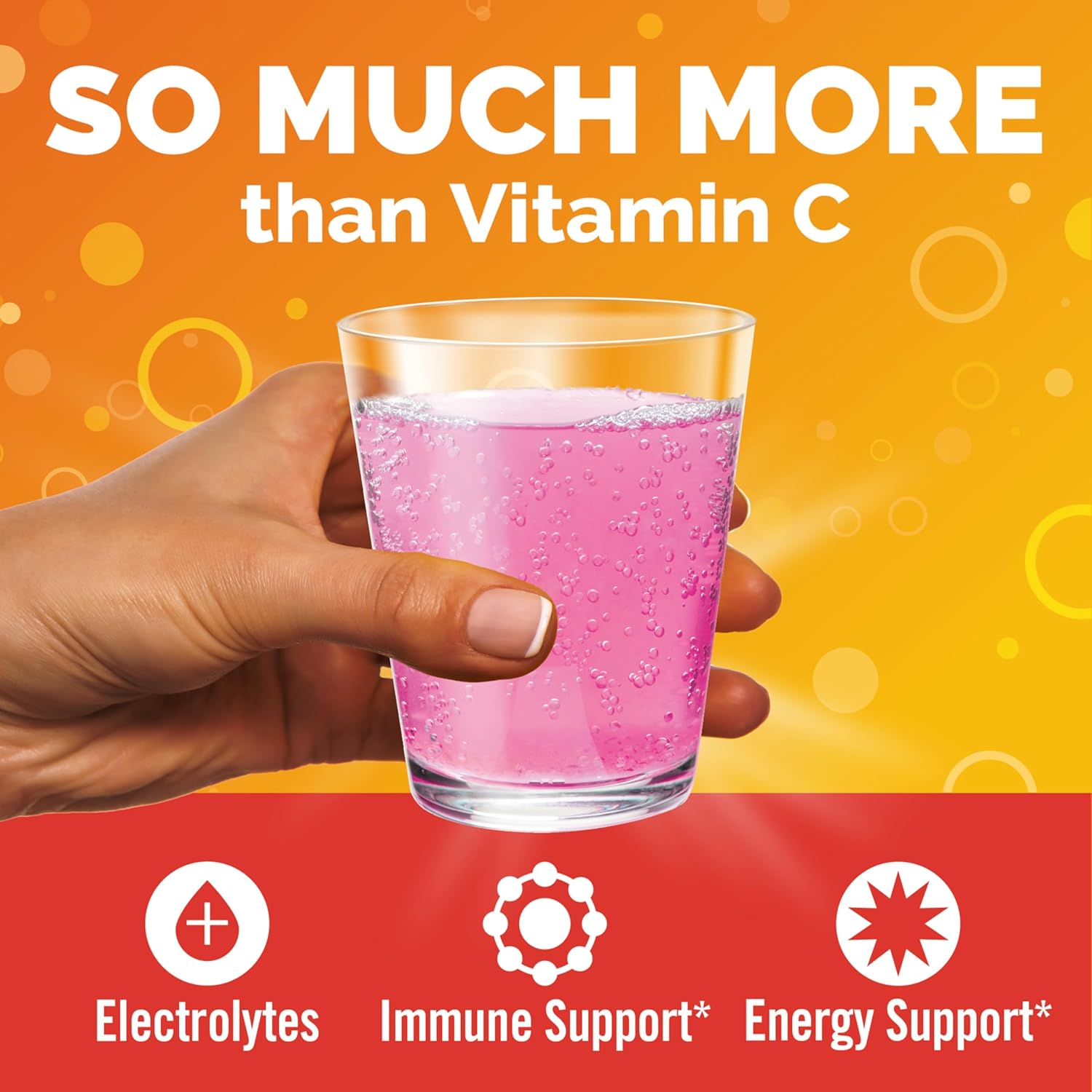 Emergen-C 1000mg Vitamin C Powder for Daily Immune Support Caffeine Free Vitamin C Supplements with Zinc and Manganese, B Vitamins and Electrolytes, Super Orange Flavor - 30 Count Nirvana Guru