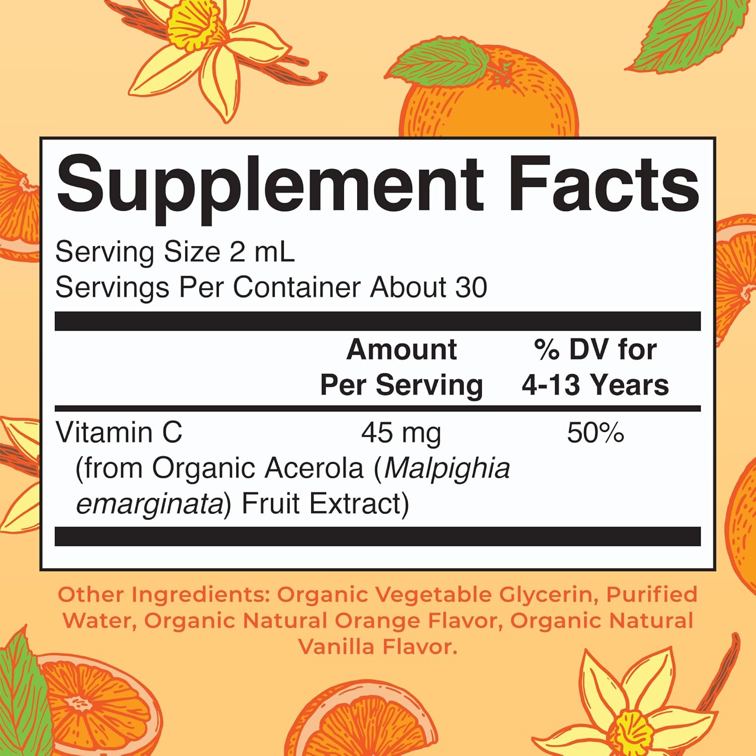 MaryRuth Organics USDA Kids Vitamin C Drops | Vegan Immune Support Supplement for Ages 4-13 | Immune Support & Overall Health | Vitamin C from Organic Acerola Fruit Extract | 2oz - Nirvana Guru
