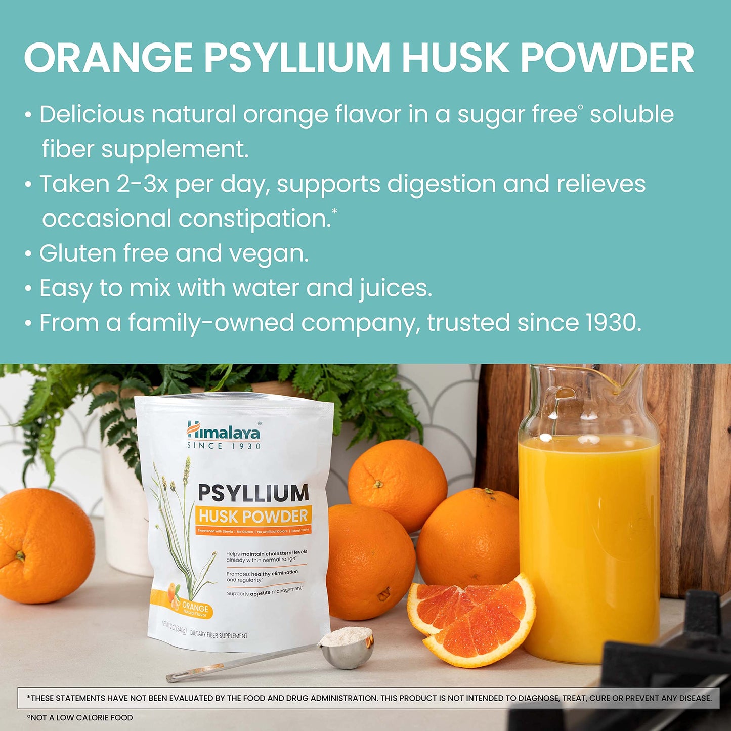 Himalaya Organic Psyllium Whole Husk, Natural Daily Fiber Supplement, Regularity, Appetite Management, USDA Certified Organic, Non-GMO, 56-Tablespoon Supply, Unflavored, 12 Oz - Nirvana Guru