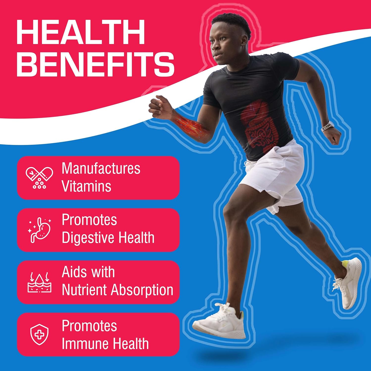 Advanced Digestive Probiotics for Women & Men - 4 in 1 Quadbiotic for Women & Men with Lactobacillus and Bifidobacterium Probiotics for Digestive Health Bloating and Constipation - 100 Servings Nirvana Guru