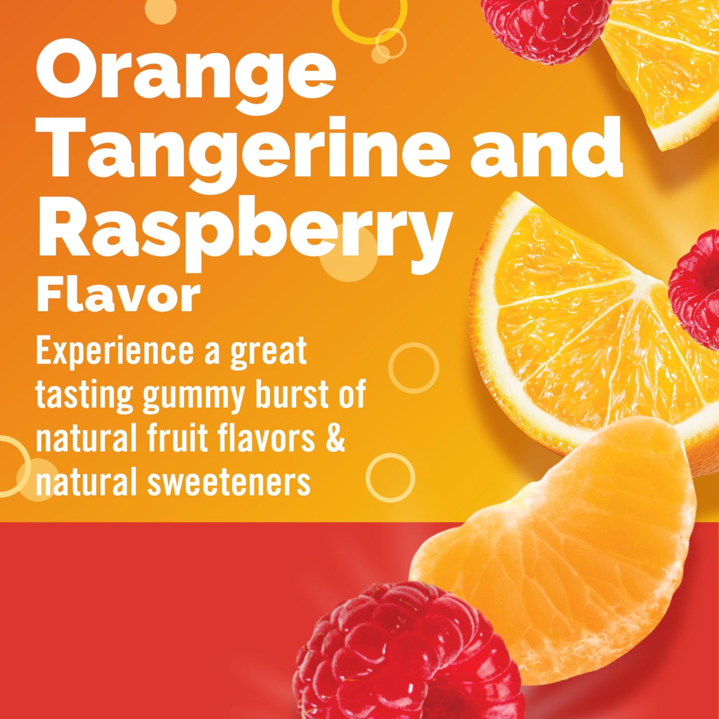 Emergen-C 750mg Vitamin C Gummies for Adults, Immunity Gummies with B Vitamins, Gluten Free, Orange, Tangerine and Raspberry Flavors, 45 Count (Pack of 1) Nirvana Guru