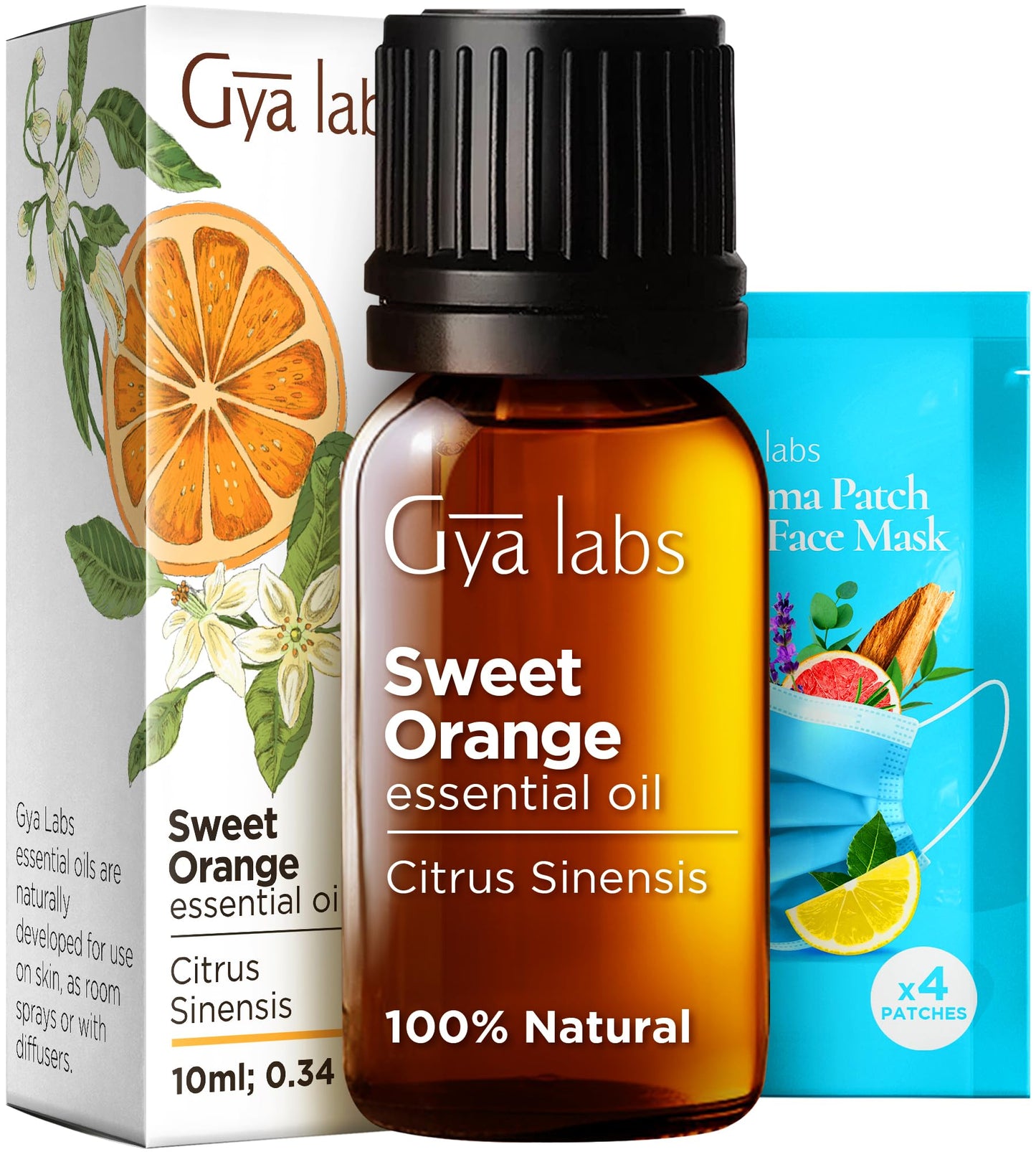 Gya Labs Frankincense Essential Oil for Face - 0.34 Fl Oz - 100% Pure Natural Frankincense Oil for Skin, Body Massages & Candle Making - Premium Grade for Wellness & Comfort - Woody & Calming Scent