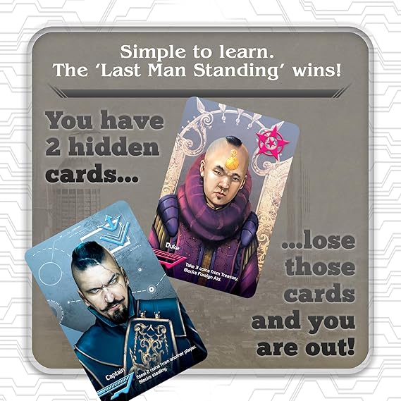 Coup - The Fast, Fun Bluffing Party Game for 2-6 Players. Perfect for Family Game Night with your Teens or Friends. Can you get away with your bluff? Over 1 Million copies sold! nirvanaguru