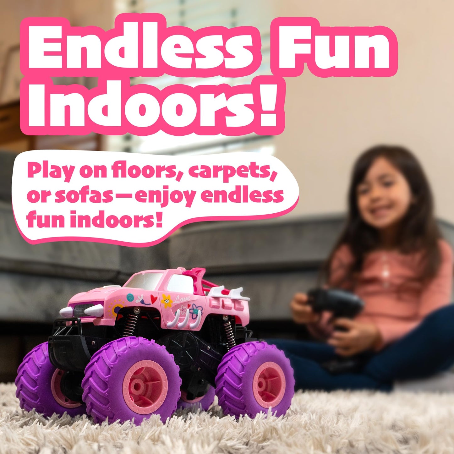 Threeking 1:16 Waterproof Monster Truck Toys RC Cars Amphibious Remote Control Car Trucks 4WD All Terrain Off-Road Pickup Toy for 6 7 8 9 10 11 12 Year Old Boys Girls Kids Gifts Presents Nirvana Guru