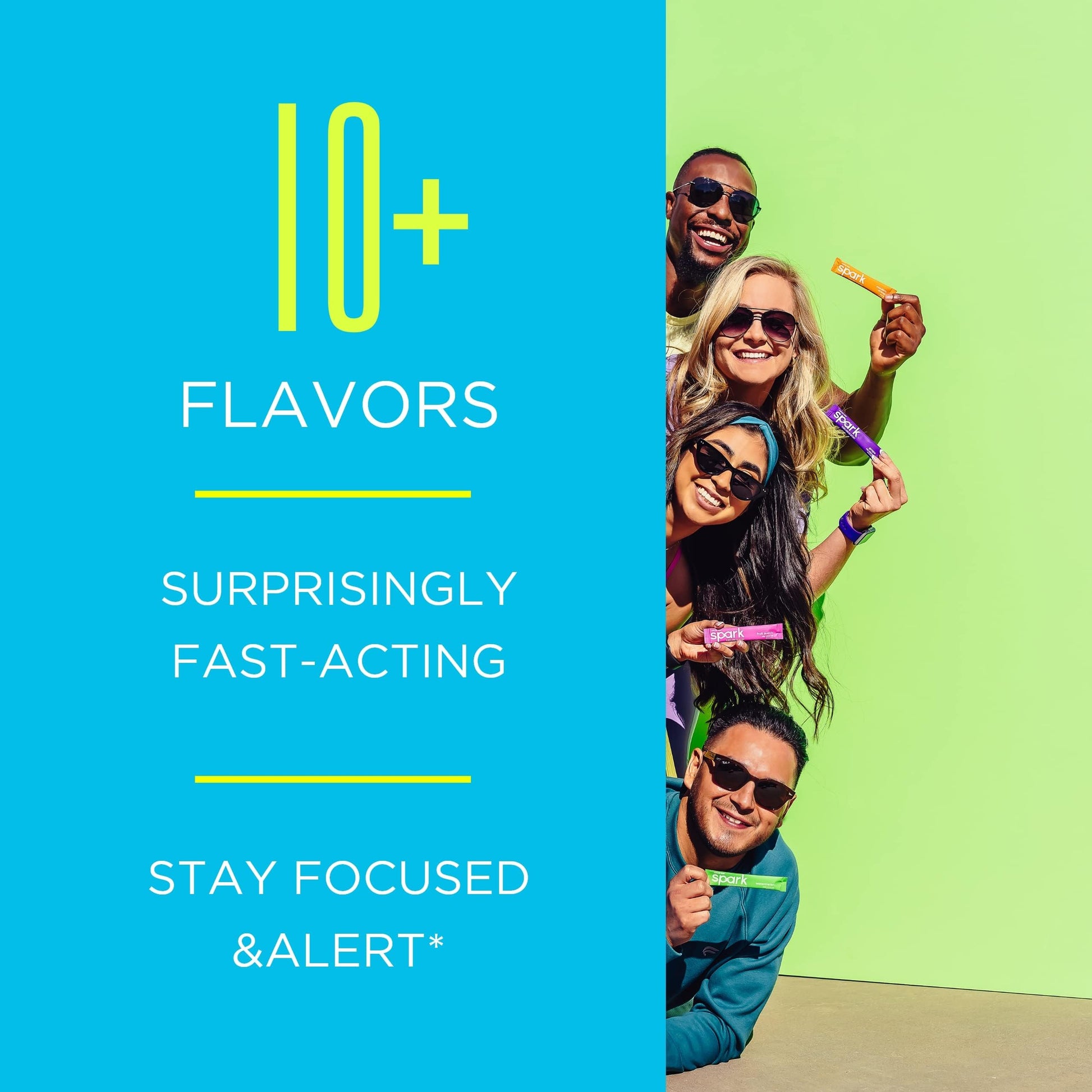 AdvoCare Spark Vitamin & Amino Acid Supplement - Focus & Energy Drink Powder Mix with Vitamin A, B-6, C & E - Also Includes L-Carnitine & L-Tyrosine - Fruit Punch - 10.5 oz Nirvana Guru