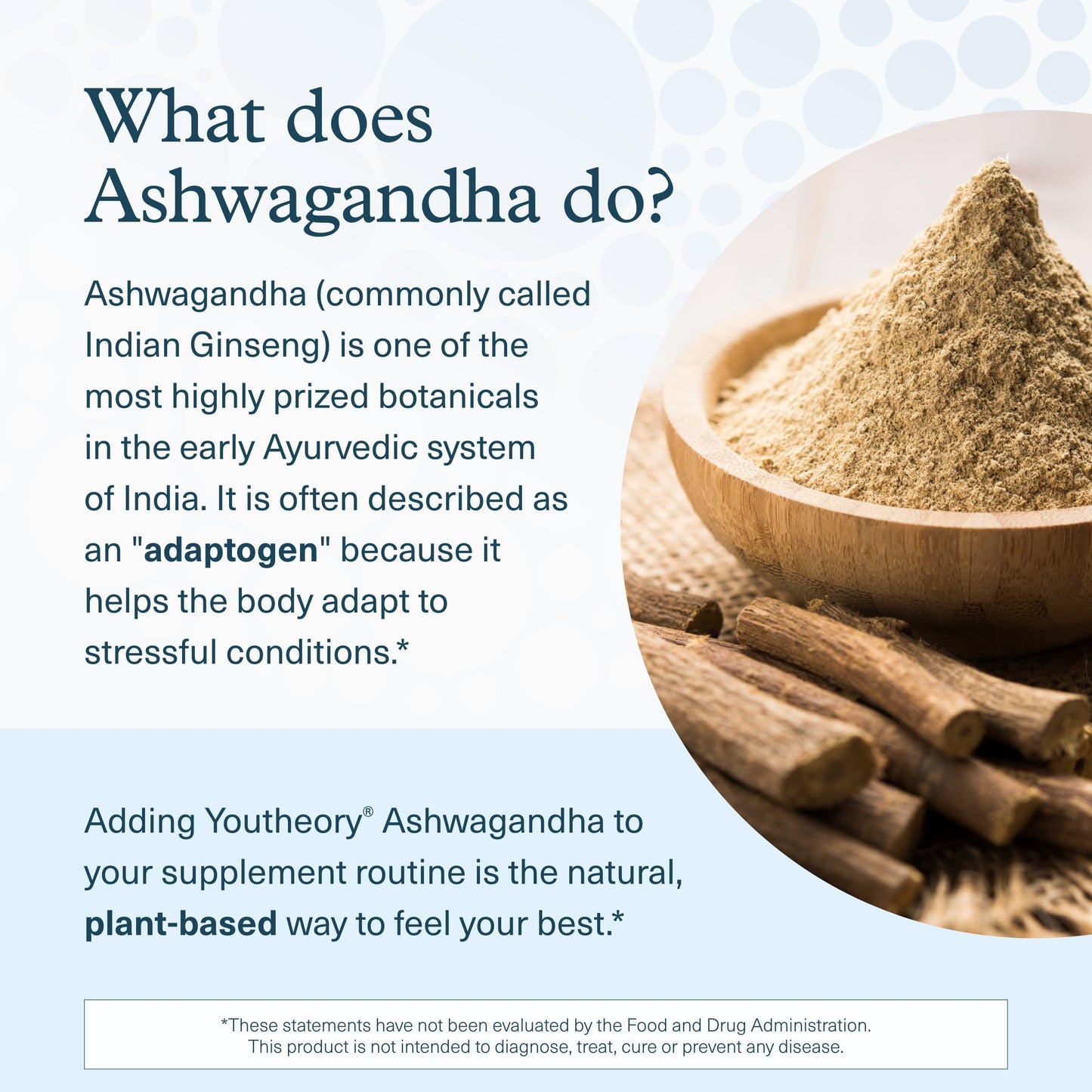 Youtheory Ashwagandha - 1,000 mg - Stress Support Supplement - Cortisol Support Supplement - Gluten, Dairy & Soy Free - 60 Vegetarian Capsules - Nirvana Guru