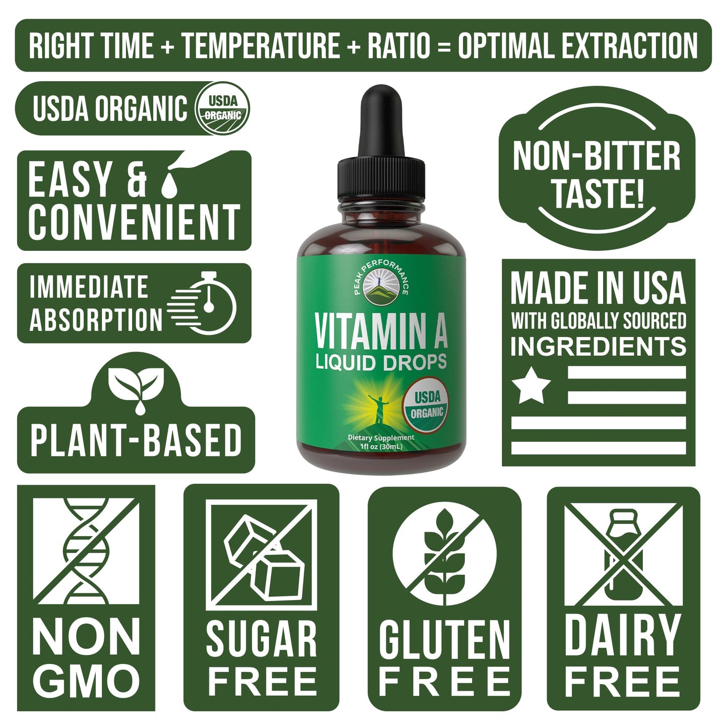 Certified Organic Vitamin A 5000 IU Supplement Capsules High Potency Vitamins. For Adults, Men, Women, Kids. Made with Organic Carrot Juice. Great for Immune, Skin, Eye Support. Non GMO, Vegan Pills Nirvana Guru