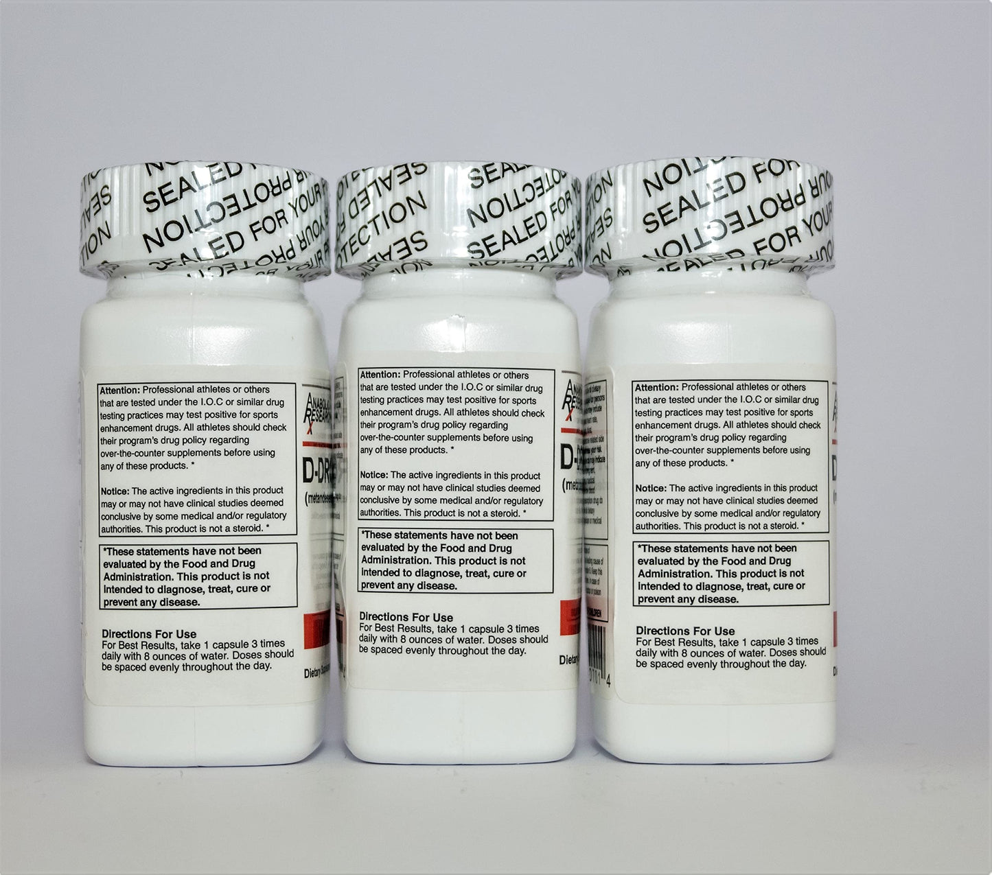 D-Drodiol 25 - Mass, Strength, & Power - 1 Month Supply Nirvana Guru