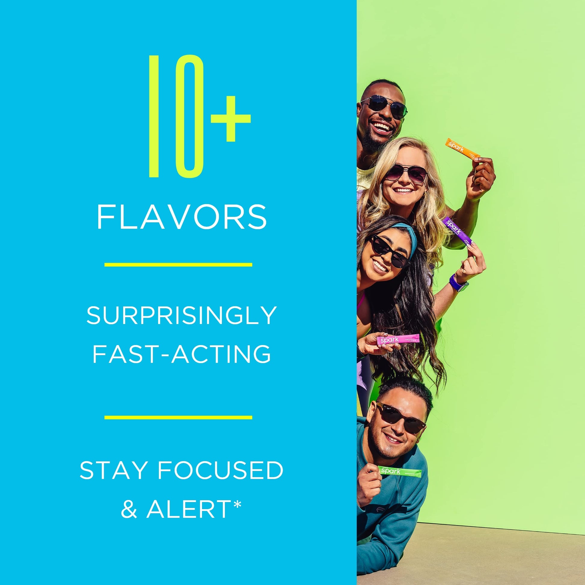 AdvoCare Spark Vitamin & Amino Acid Supplement - Focus & Energy Drink Powder Mix with Vitamin A, B-6, C & E - Also Includes L-Carnitine & L-Tyrosine - Fruit Punch - 10.5 oz Nirvana Guru