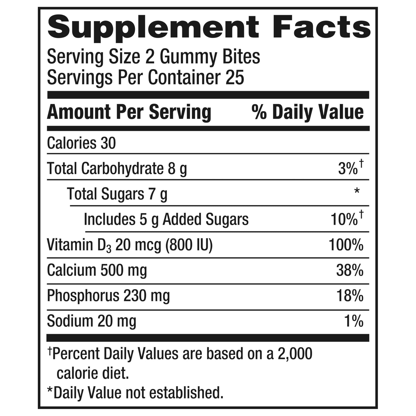 Caltrate Gummy Bites 500 mg Calcium and Vitamin D Supplement, Black Cherry, Strawberry, Orange - 100 Count Nirvana Guru