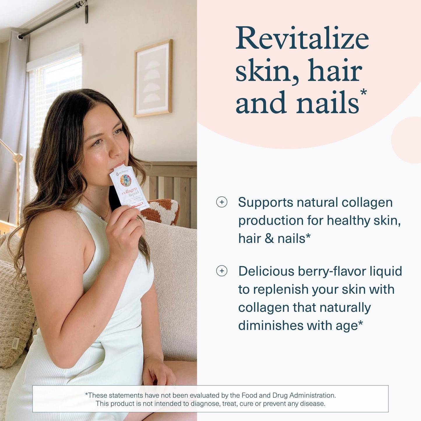 Youtheory Collagen Liquid - 5,000 mg Hydrolyzed Collagen - for Hair, Skin & Nails* - Sugar, Dairy & Soy Free - Berry Flavor - 12 Single Serving Packets - Nirvana Guru