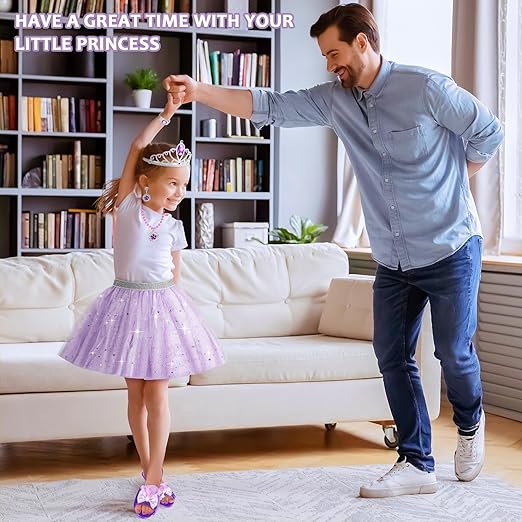 Princess Dress Up Toys & Jewelry Boutique,Girl Role Play Gifts,Kids Toys for 3-6 Years Girl Toddler B-Day Party Favors Nirvana Guru