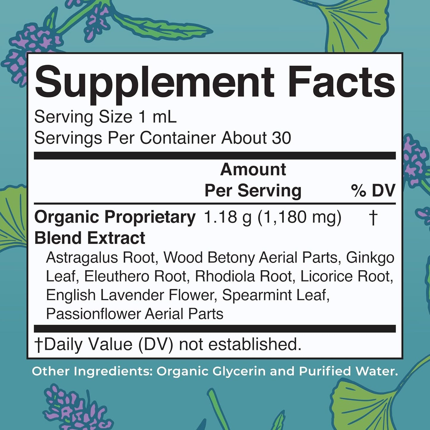 MaryRuth Organics Kids Brain Supplements for Memory and Focus, USDA Organic Drops with Ginkgo Biloba, Rhodiola Root & Licorice Root, Focus & Attention, Calm, Vegan, Non-GMO, Gluten Free, 30 Servings - Nirvana Guru