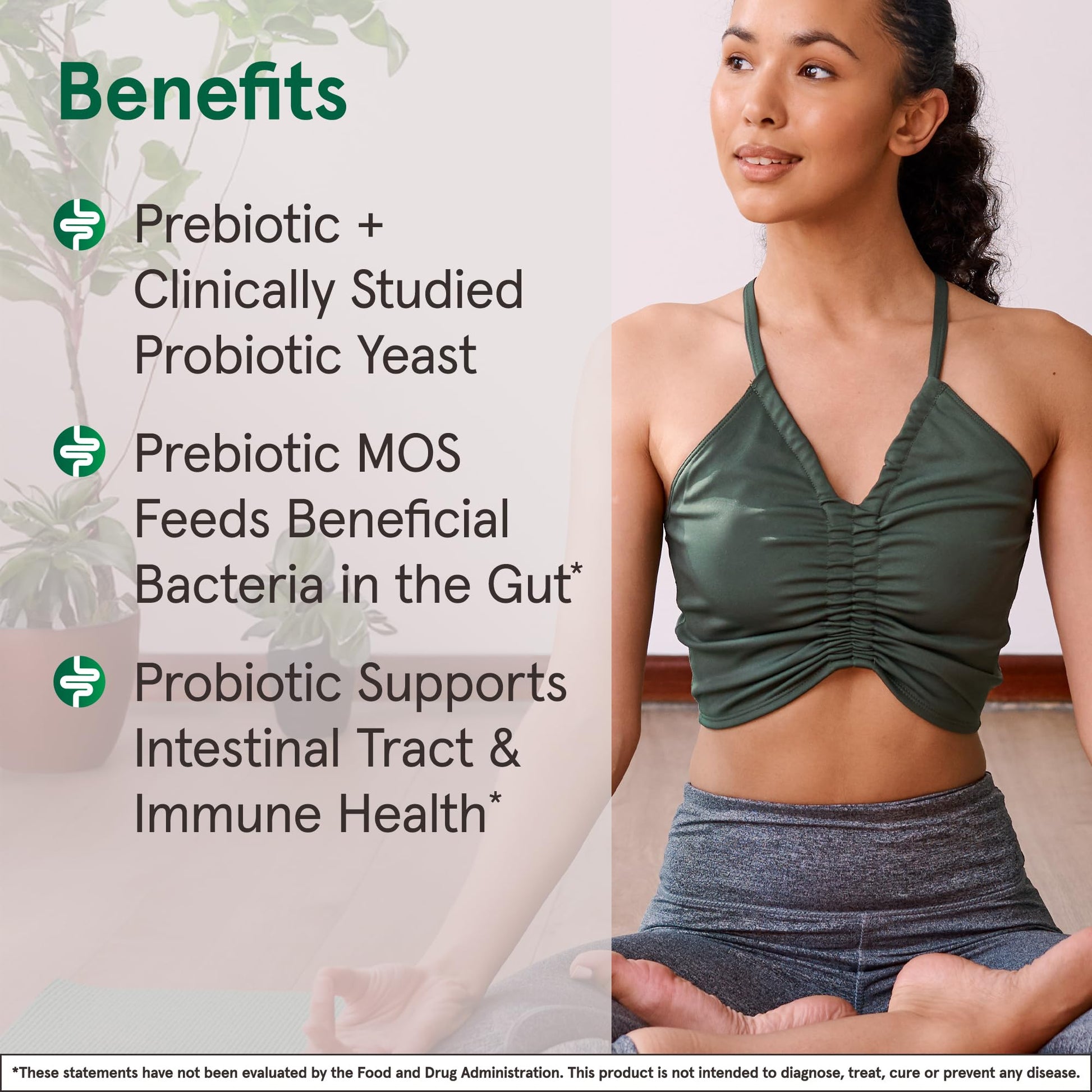 Jarrow Formulas Saccharomyces Boulardii Probiotics + MOS 5 Billion CFU Probiotic Yeast for Intestinal Health Support, Gut Health Supplements for Women and Men, 180 Veggie Capsules, 180 Day Supply - Nirvana Guru