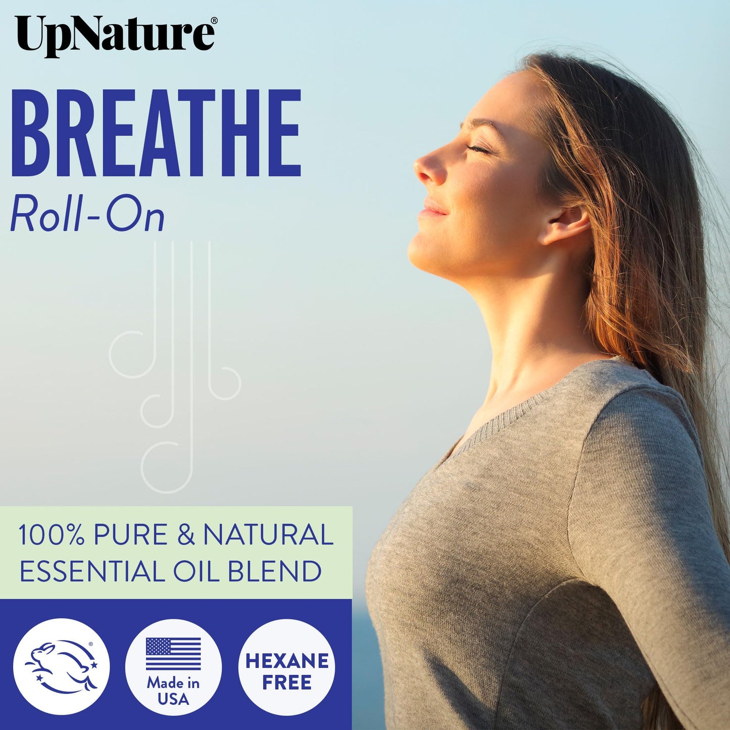 UpNature Lavender Essential Oil Pure Roll On - 100% Natural Lavender Oil for Skin