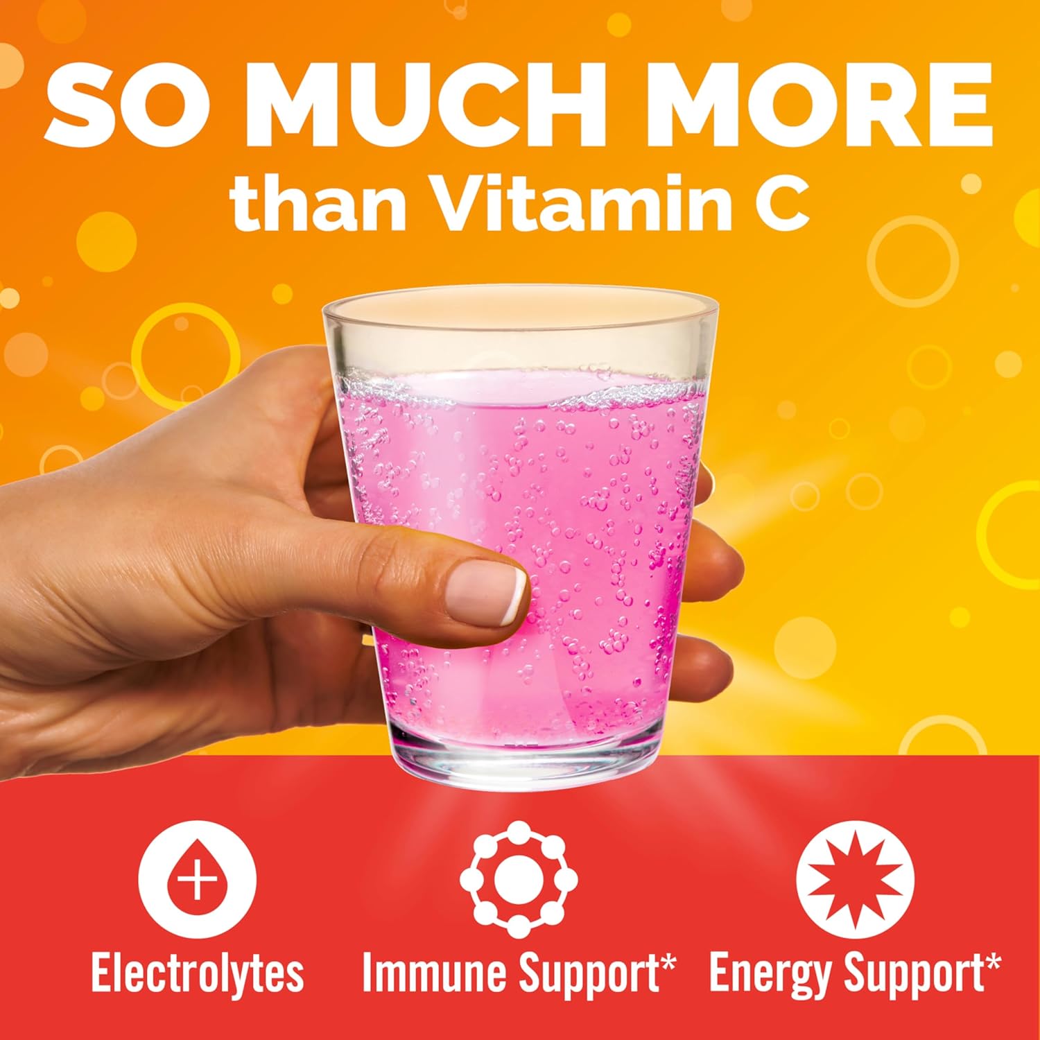 Emergen-C 1000mg Vitamin C Powder for Daily Immune Support Caffeine Free Vitamin C Supplements with Zinc and Manganese, B Vitamins and Electrolytes, Super Orange Flavor - 30 Count Nirvana Guru