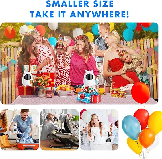 Balloon Pump Electric, SPLAKS Balloons Inflator Air Pump Portable Balloon Blower for Garland Arch, Party Decoration nirvanaguru