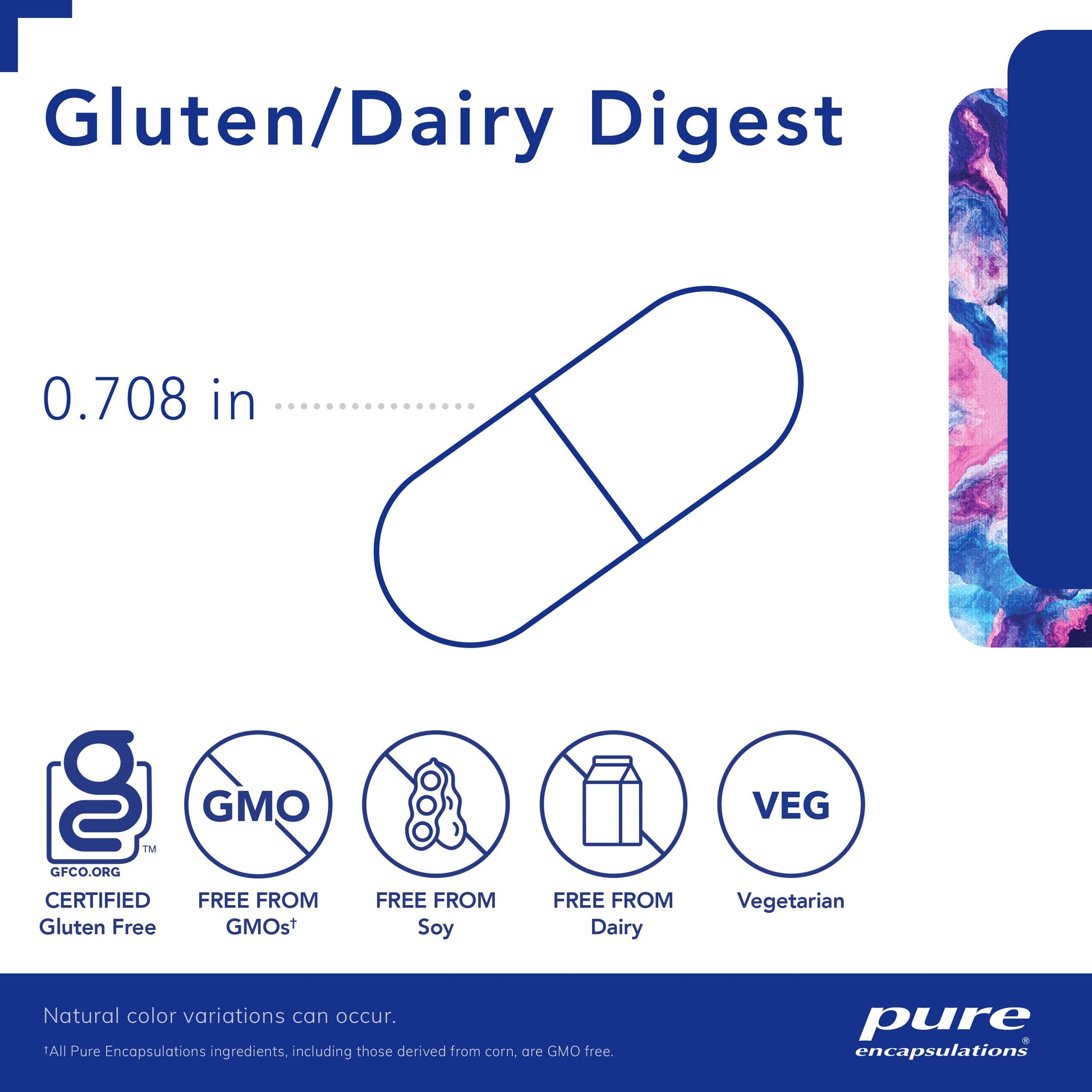 Pure Encapsulations Gluten/Dairy Digest | Unique Mix of Enzymes to Support Healthy Gluten and Dairy Digestion* | 60 Capsules - Nirvana Guru