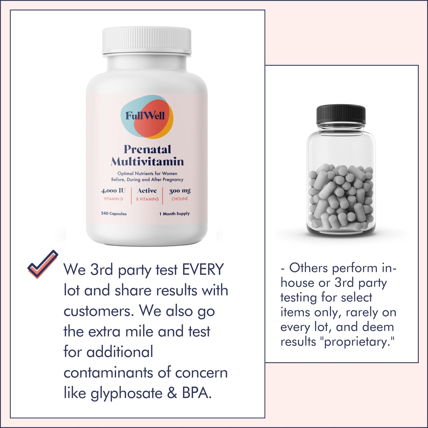 Prenatal Vitamins | Choline, folate, Vitamin D for fetal Growth, Brain Development | 26+ Vital Nutrients | Dietitian-Formulated, OBGYN Recommended, Non-GMO, 3rd Party Tested, 30 Servings Nirvana Guru