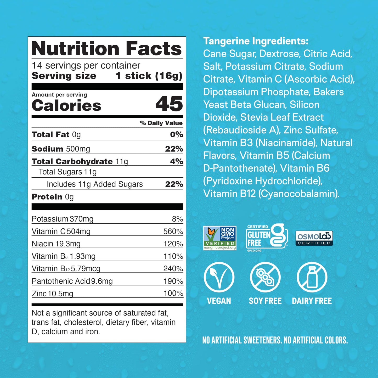 Liquid I.V.® Hydration Multiplier +Immune Support - Tangerine | Electrolyte Powder Drink Mix | 3 Pack (42 Servings) - Nirvana Guru