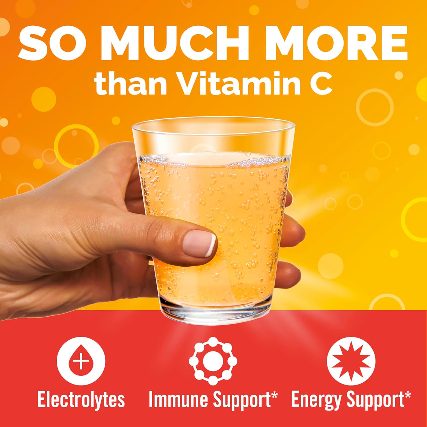 Emergen-C 1000mg Vitamin C Powder for Daily Immune Support Caffeine Free Vitamin C Supplements with Zinc and Manganese, B Vitamins and Electrolytes, Super Orange Flavor - 30 Count Nirvana Guru