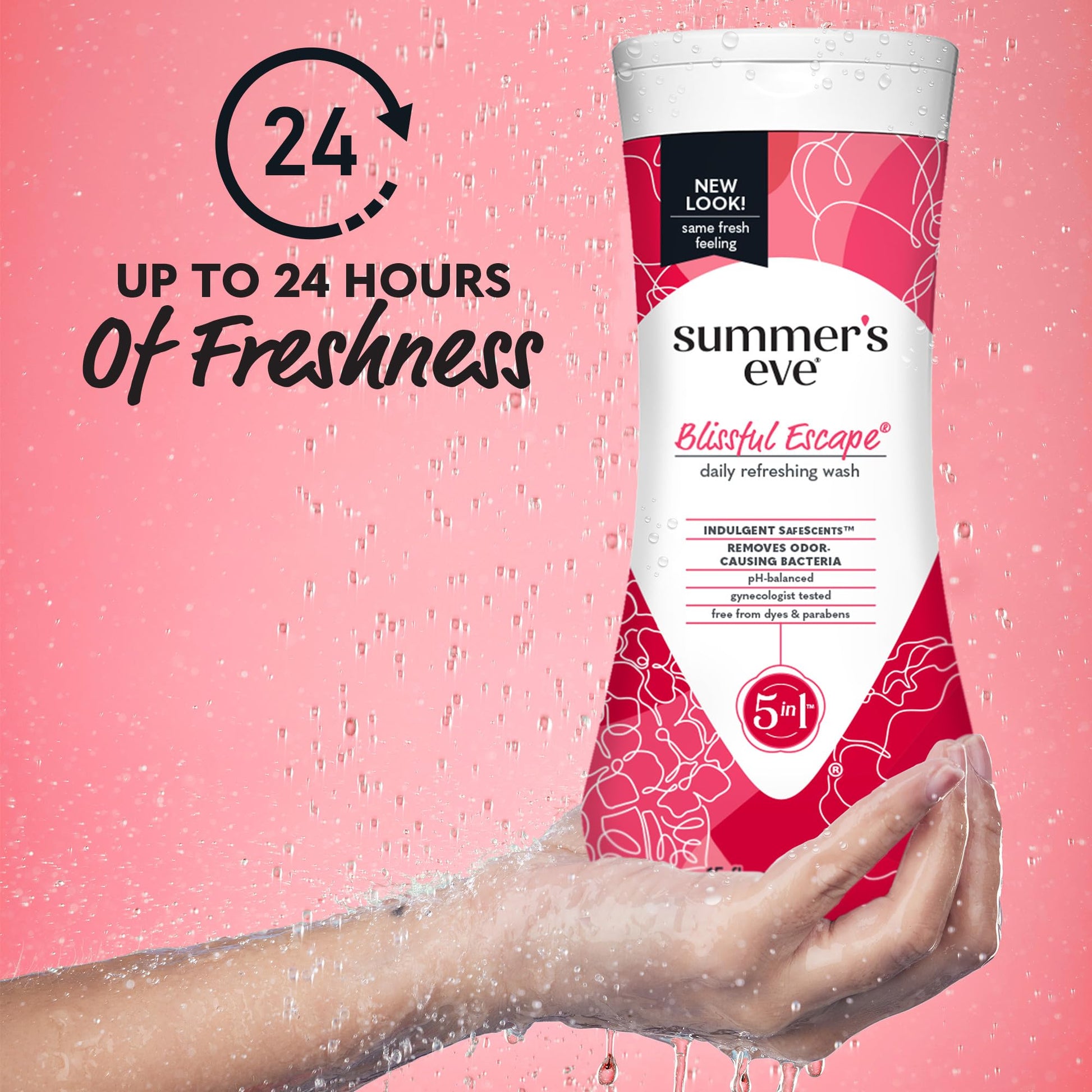 Summer's Eve, Ultimate Odor Control, Feminine Body Wash with Boric Acid, Removes Odor, Feminine Wash with pH Balance, 15 Fl Oz Nirvana Guru