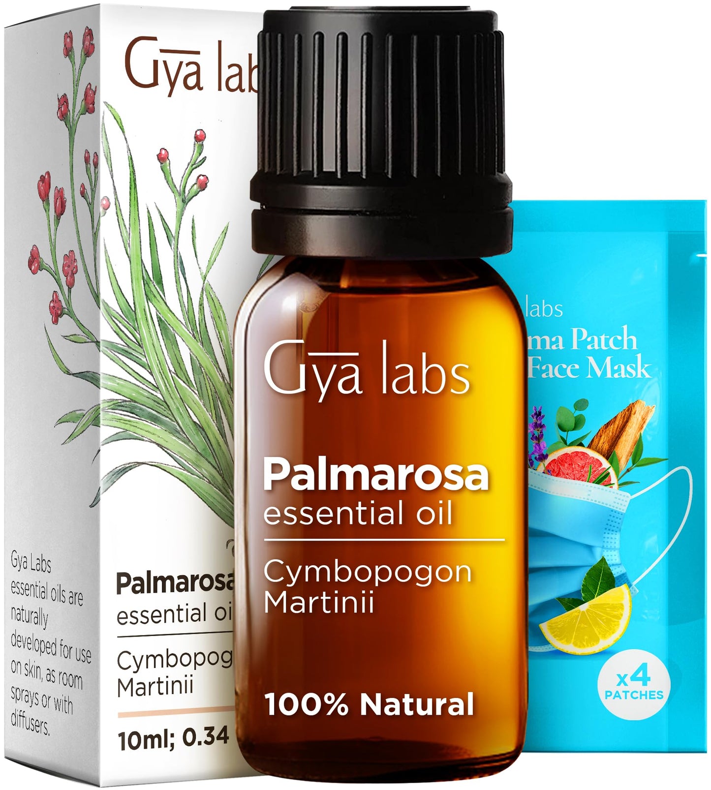 Gya Labs Frankincense Essential Oil for Face - 0.34 Fl Oz - 100% Pure Natural Frankincense Oil for Skin, Body Massages & Candle Making - Premium Grade for Wellness & Comfort - Woody & Calming Scent