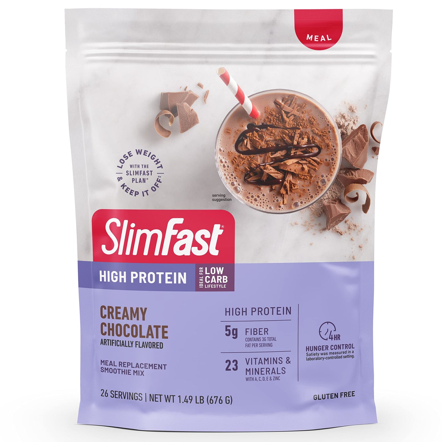 SlimFast Protein Shake with Caffeine, Caramel Macchiato- 20g Protein, Meal Replacement Shakes, High Protein with Low Carb and Low Sugar, 24 Vitamins and Minerals, 12 Count (Pack of 1)
