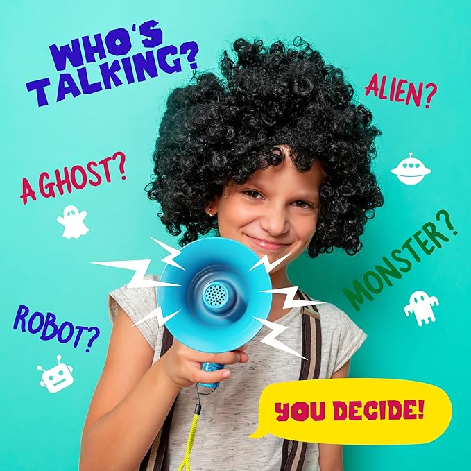 Voice Changer for Kids - Gifts for Kids - Voice Changing Device for Boys & Girls Ages 3-8+ Olds - Birthday Gifts for 3, 4, 5, 7, 8 Year Old Boy - Cool Outdoor Toys Gift Ideas for Kid, Toddler nirvanaguru