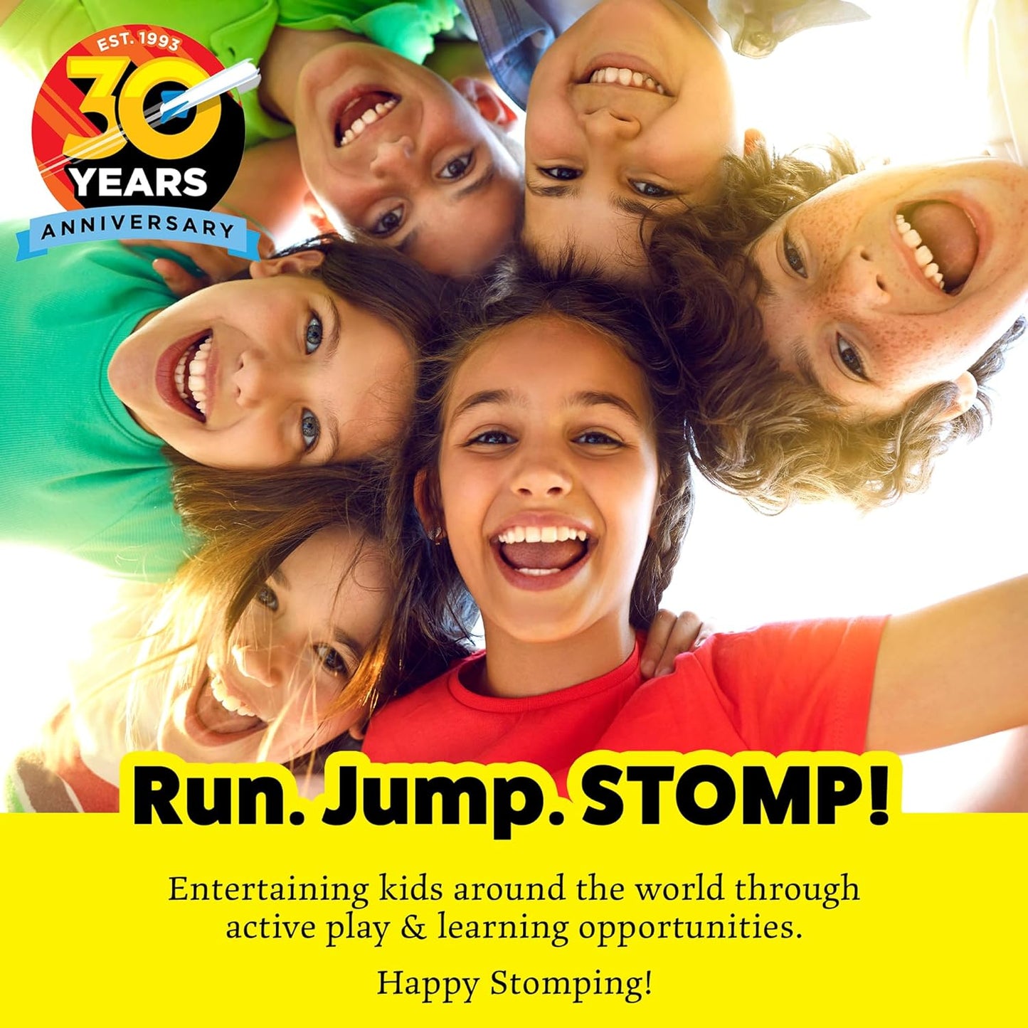 Stomp Rocket Original Dueling Rocket Launcher for Kids, 8 Rockets - Fun Backyard & Outdoor Kids Toys Gifts for Boys & Girls -Toy Foam Blaster Set Soars 200ft - Multi-Player Launcher Stand Nirvana Guru