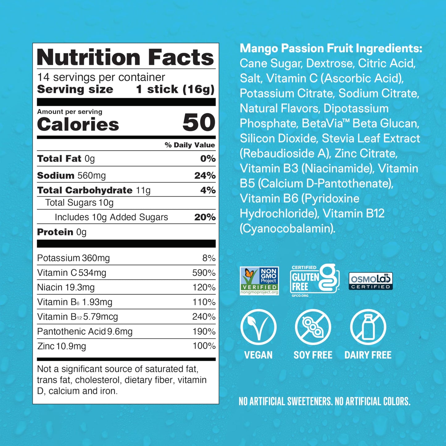 Liquid I.V.® Hydration Multiplier +Immune Support - Tangerine | Electrolyte Powder Drink Mix | 3 Pack (42 Servings) - Nirvana Guru