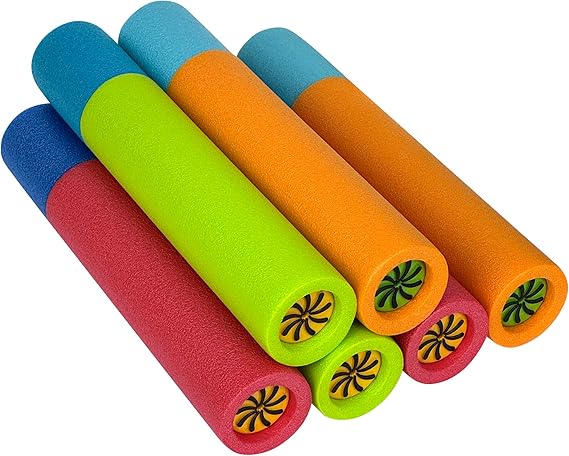6-Pack Water Blaster Set, Multicolor Nirvana Guru