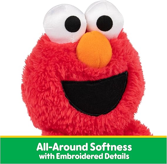 GUND Sesame Street Official Elmo Take Along Buddy Plush, Premium Plush Toy for Ages 1 & Up, Red, 13” nirvanaguru