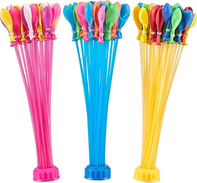 ZURU BUNCH O BALLOONS - 350 Rapid-Fill Crazy Color Water Balloons (10 Pack) Nirvana Guru