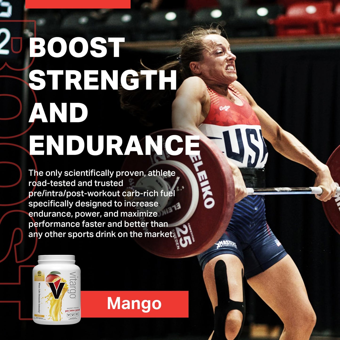 Vitargo Carbohydrate Powder, 2X Faster Absorbing, 4.4 LB Plain, Pre, Intra & Post, Sugar-Free Complex Carb Powder for Recovery, Endurance & Muscle Gain, Made in USA Nirvana Guru