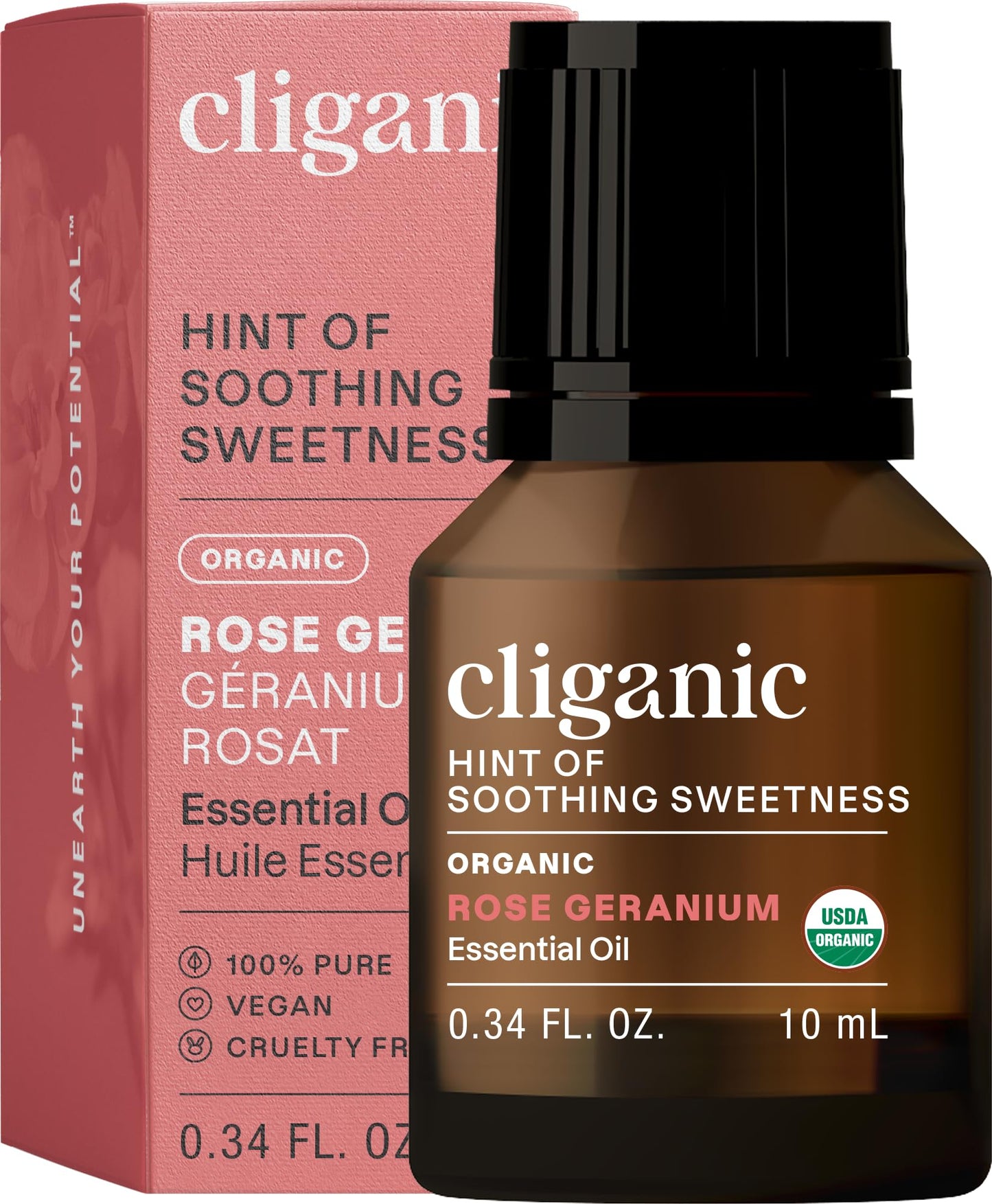 Cliganic Organic Lavender Essential Oil - 100% Pure Natural Undiluted, for Aromatherapy Diffuser | Non-GMO Verified (Packaging May Vary)