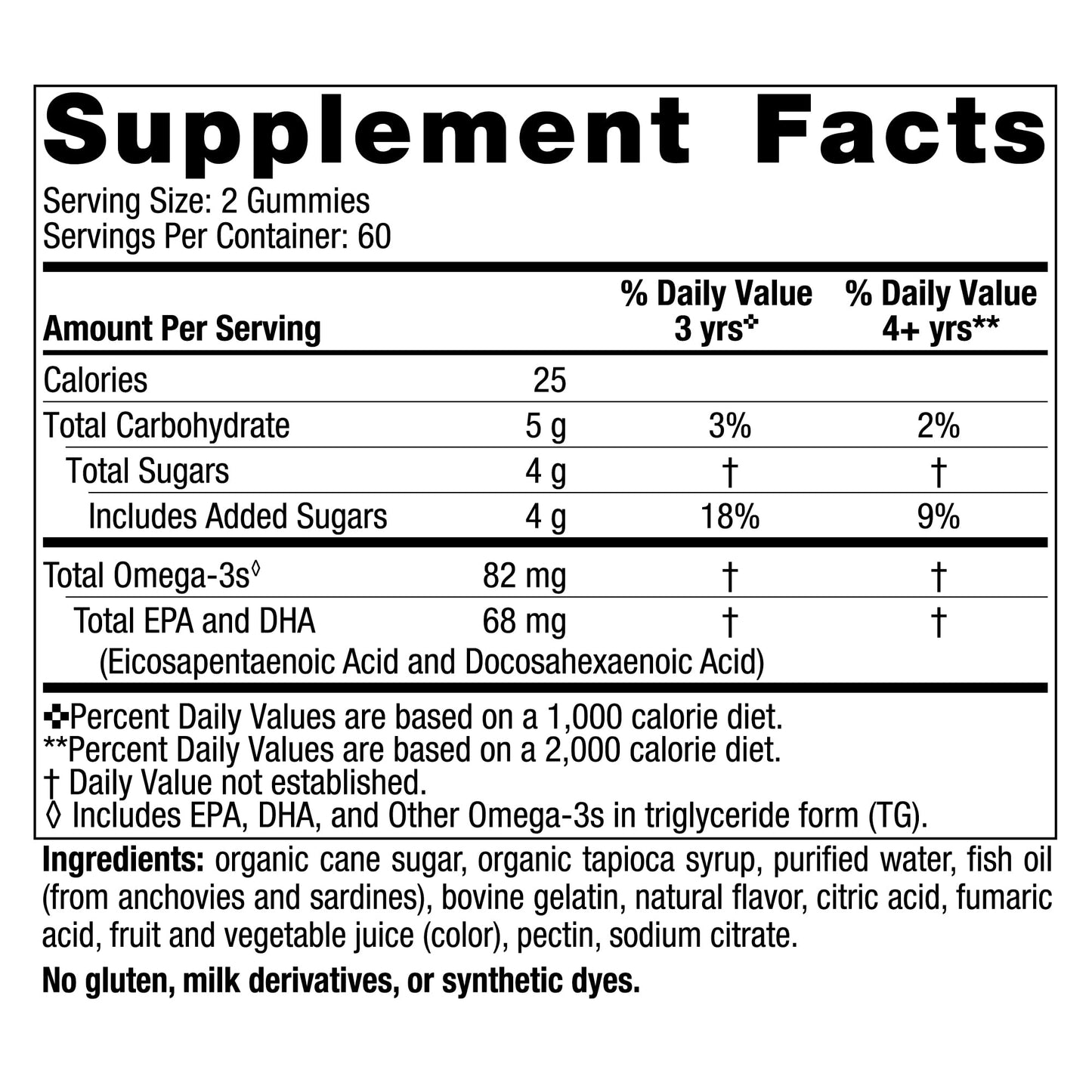 Nordic Naturals Nordic Omega-3 Gummies, Tangerine - 120 Gummies - 82 mg Total Omega-3s with EPA & DHA - Non-GMO - 60 Servings - Nirvana Guru