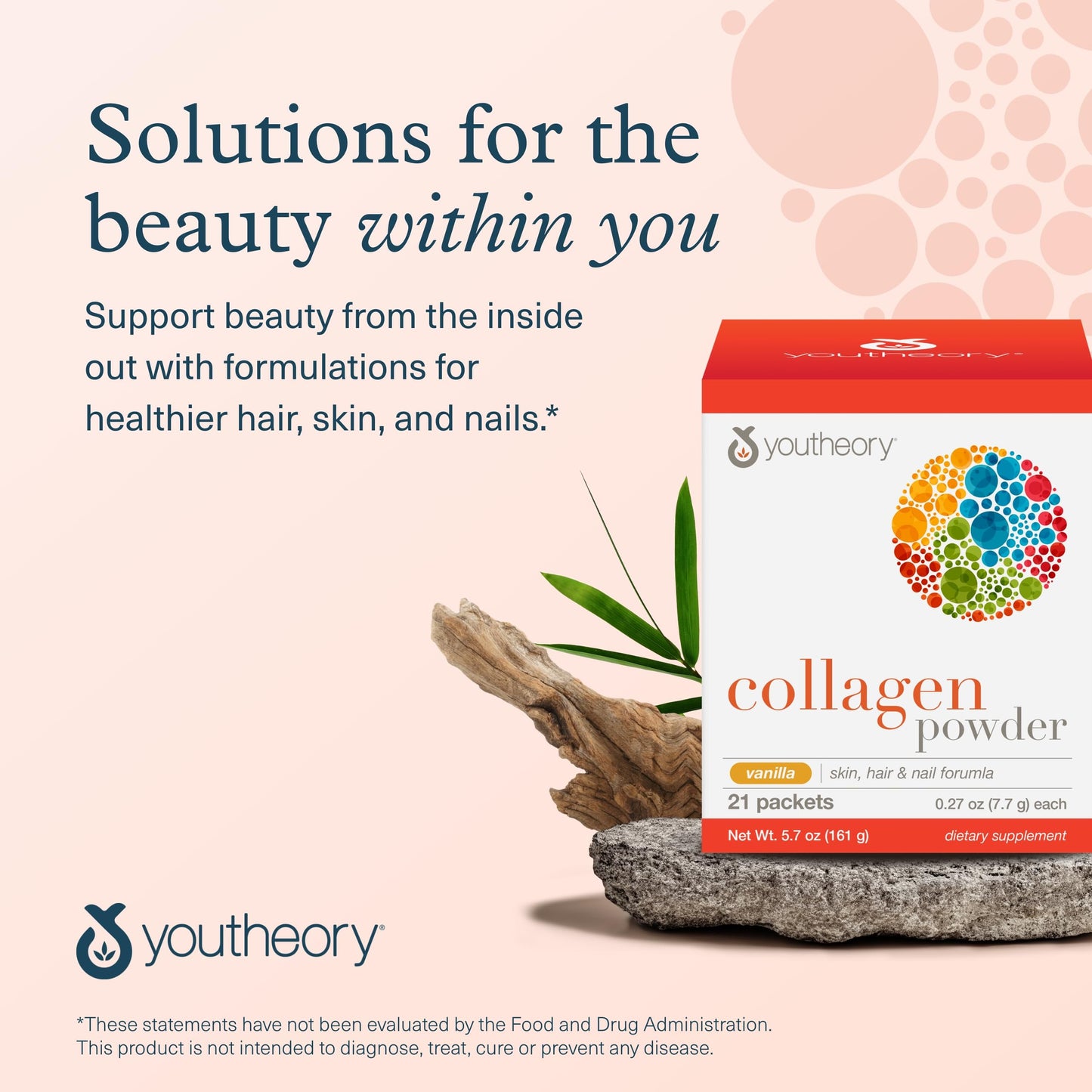 Youtheory Collagen Powder - Premium Collagen Supplement with Vitamin C & Biotin - Healthy Hair, Nails, Skin & Joints* - Hydrolyzed & Highly Absorbable - Dairy & Gluten Free - Unflavored - 10 oz - Nirvana Guru