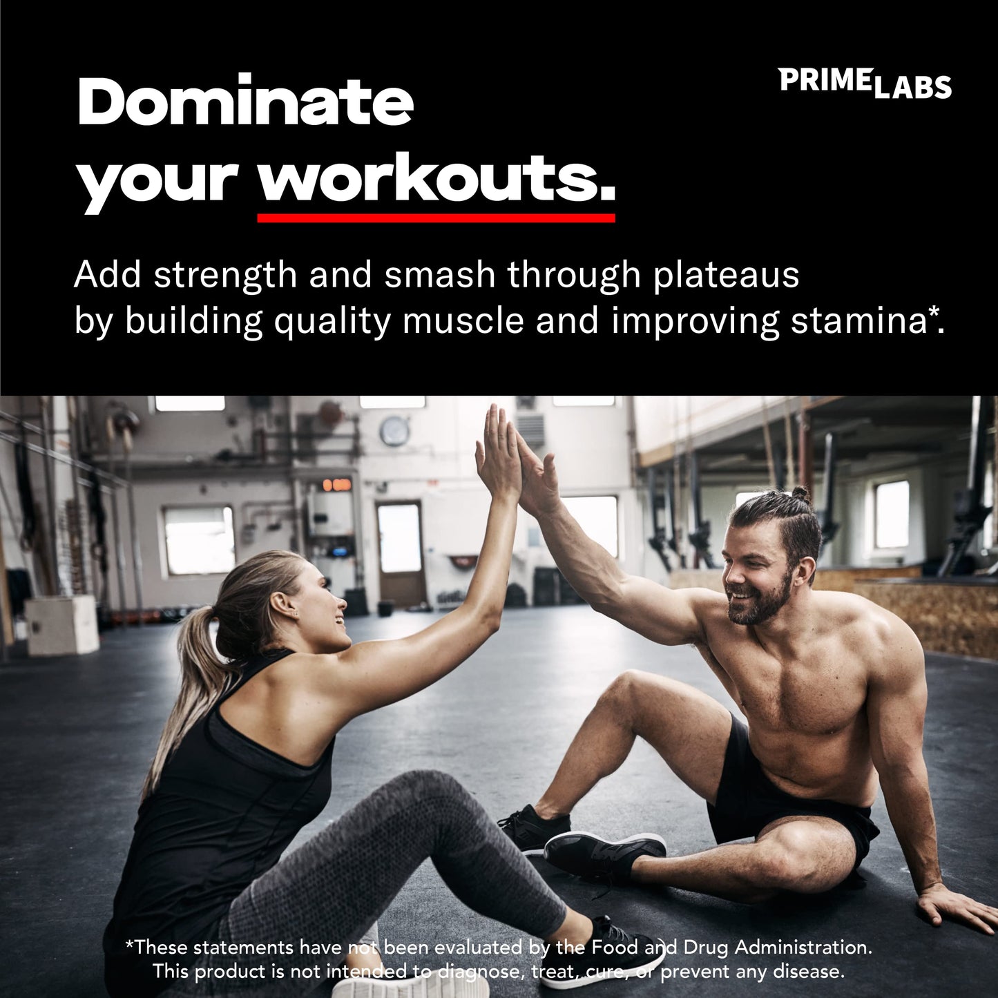 Prime Labs - Men's Testosterone Booster - Stamina, Endurance, & Strength Booster - 60 Caplets Nirvana Guru