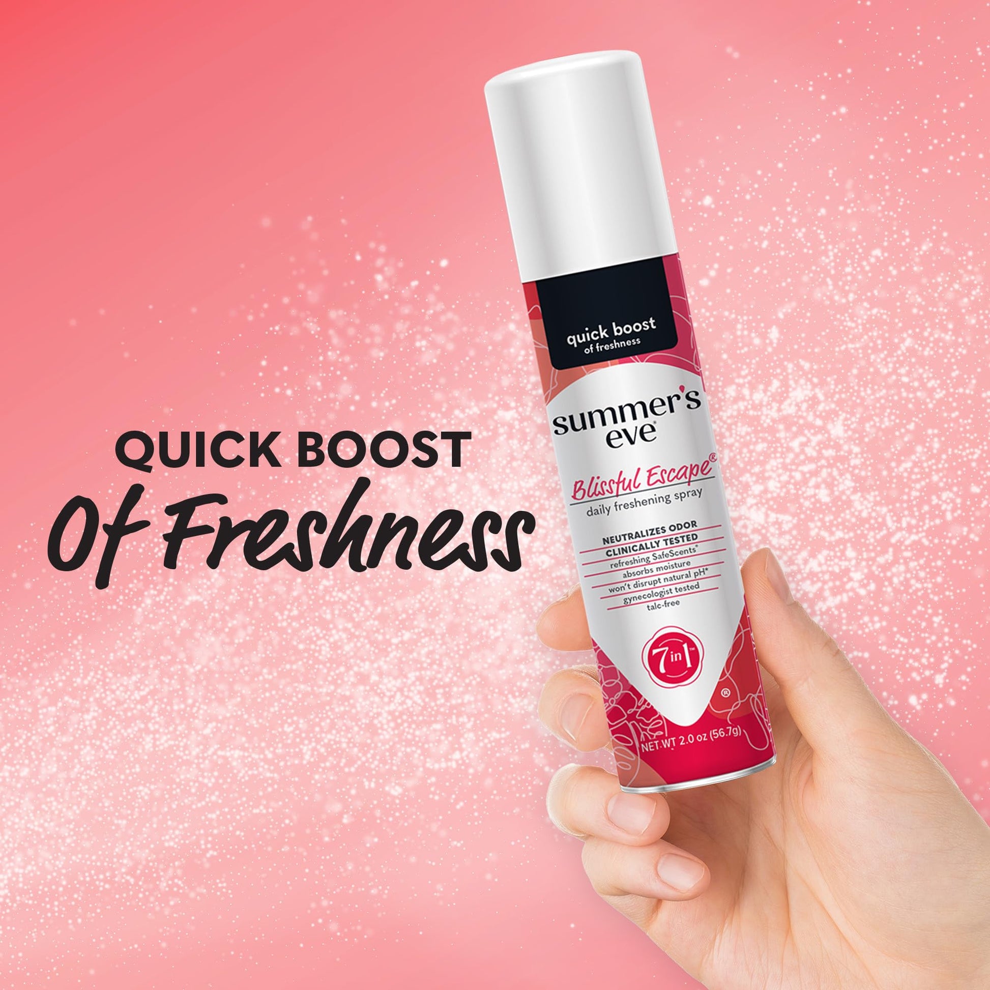 Summer's Eve Blissful Escape Daily Refreshing Feminine Spray, 2 oz Nirvana Guru