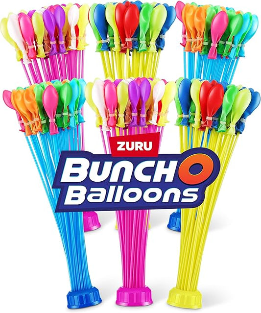 Bunch O Balloons Crazy Color by ZURU, 200+ Rapid-Filling Self-Sealing Water Balloons for Outdoor Family, Friends, Children Summer Fun, Amazon Exclusive (6 Pack) nirvanaguru